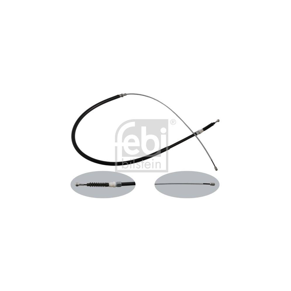 Seilzug, Feststellbremse FEBI BILSTEIN 36347 für VW, hinten links, hinten rechts