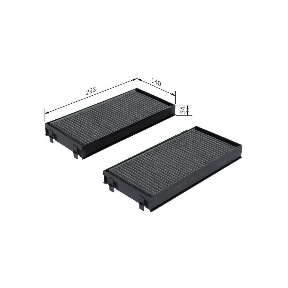 Filter, Innenraumluft BOSCH 1 987 432 419 für BMW