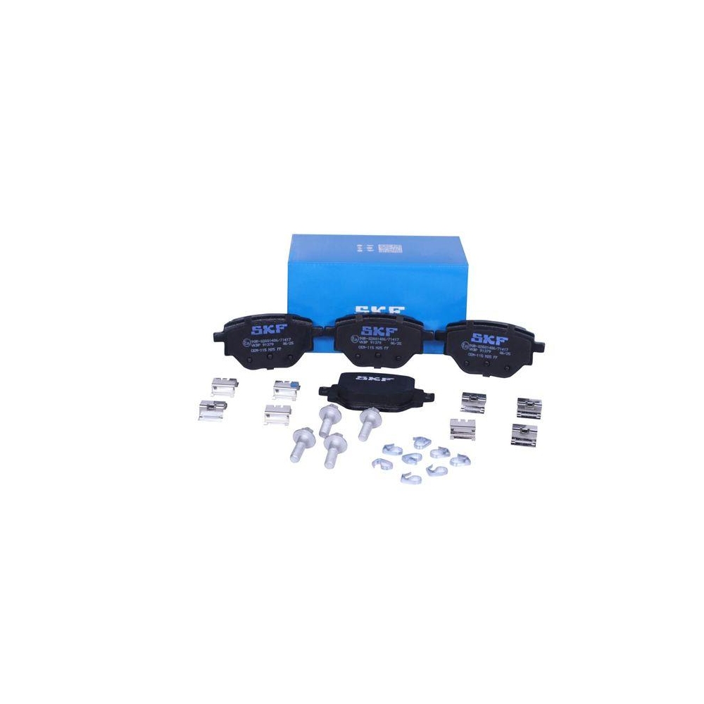 Bremsbelagsatz, Scheibenbremse SKF VKBP 91379 f&uuml;r OPEL PEUGEOT VAUXHALL