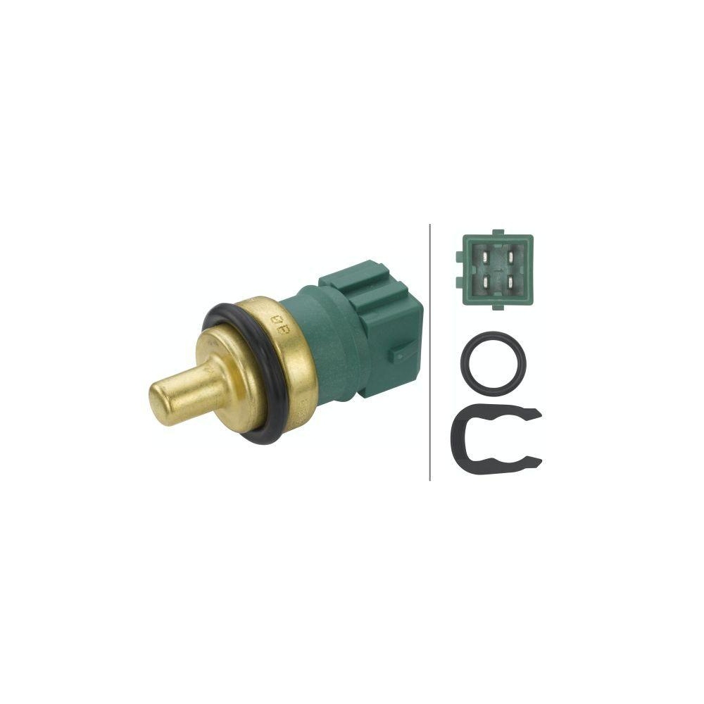 HELLA Sensor, Kühlmitteltemperatur 6PT 009 107-541 für AUDI SEAT SKODA VW