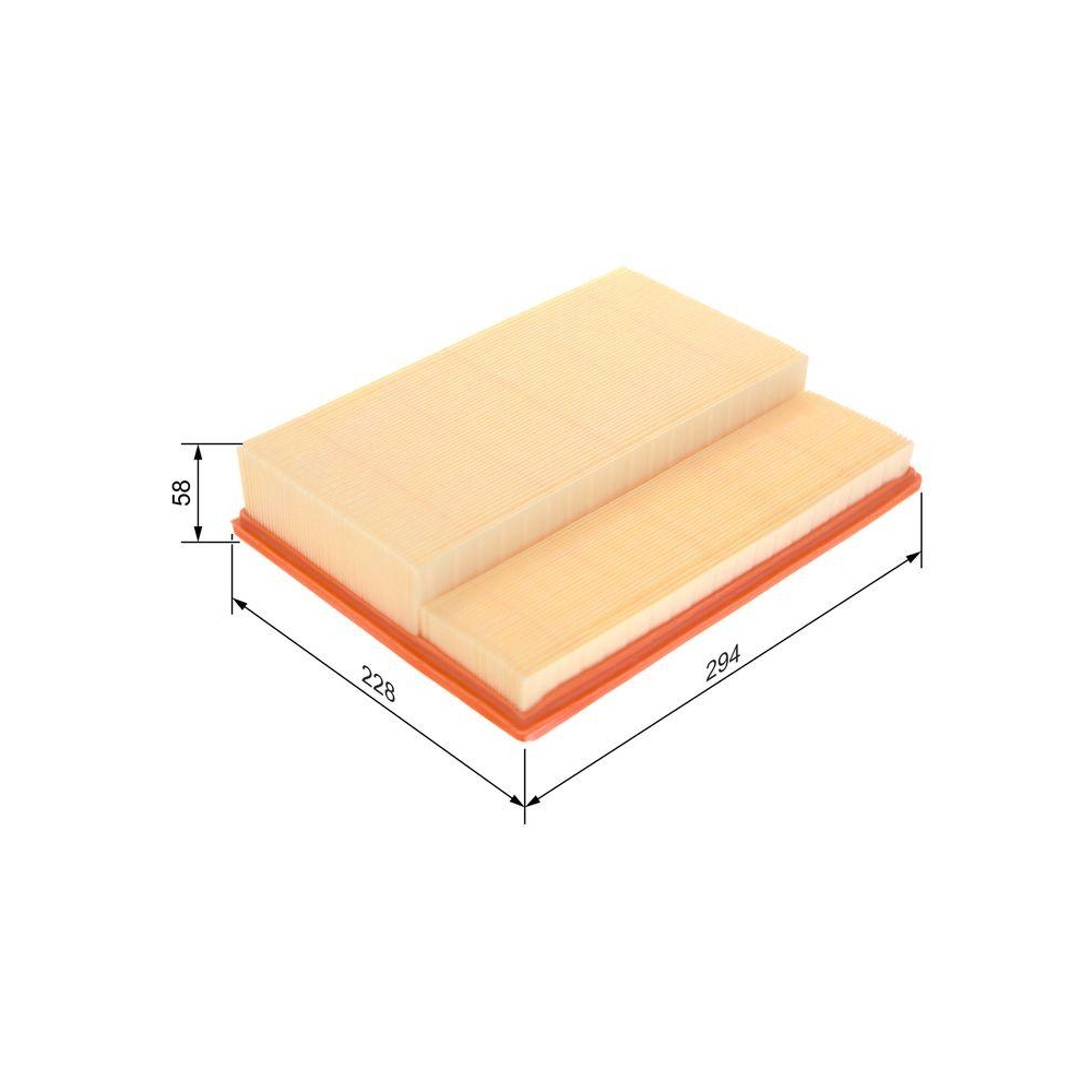 Luftfilter BOSCH 1 457 433 752 für GMC MERCEDES-BENZ