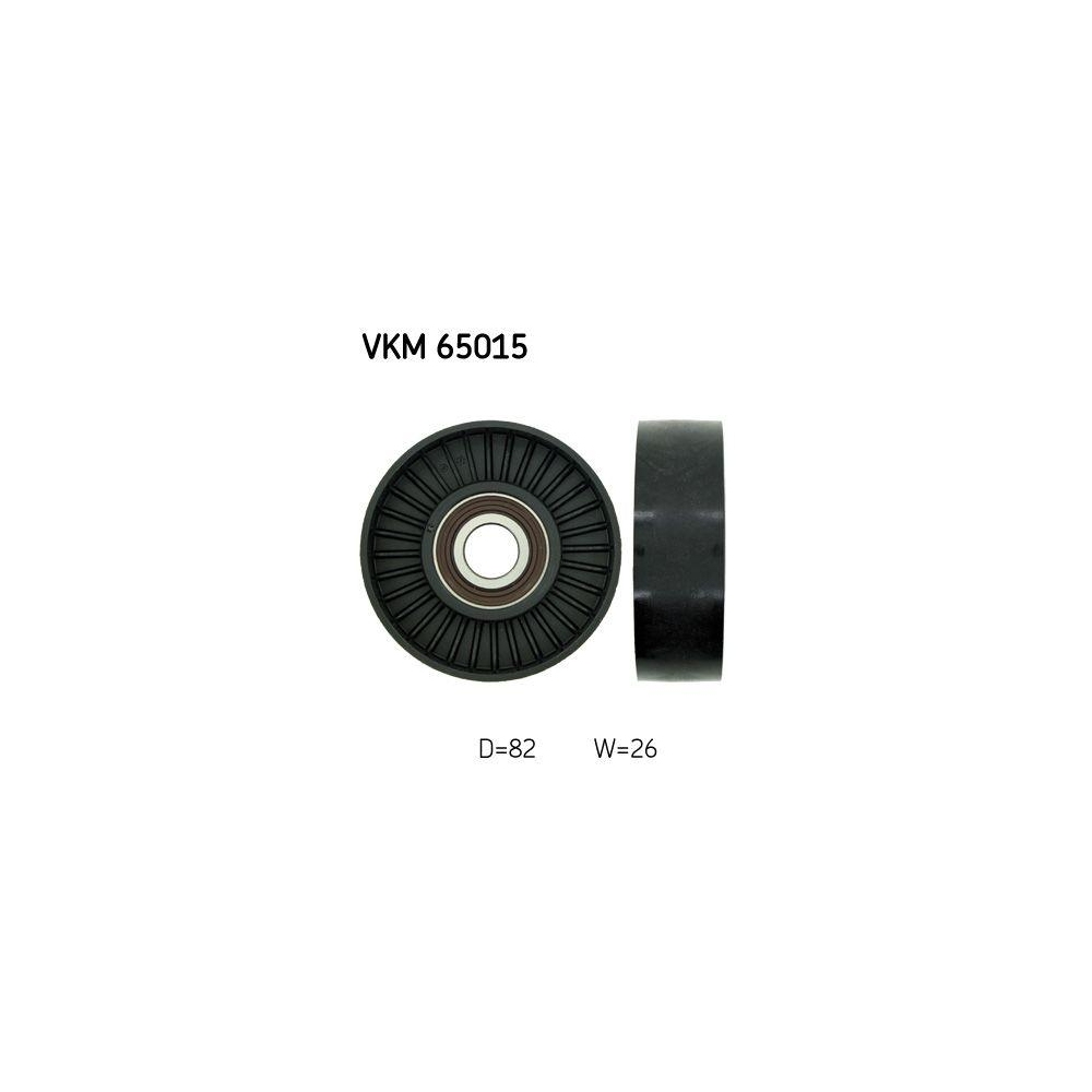 Umlenk-/F&uuml;hrungsrolle, Keilrippenriemen SKF VKM 65015 f&uuml;r HYUNDAI KIA