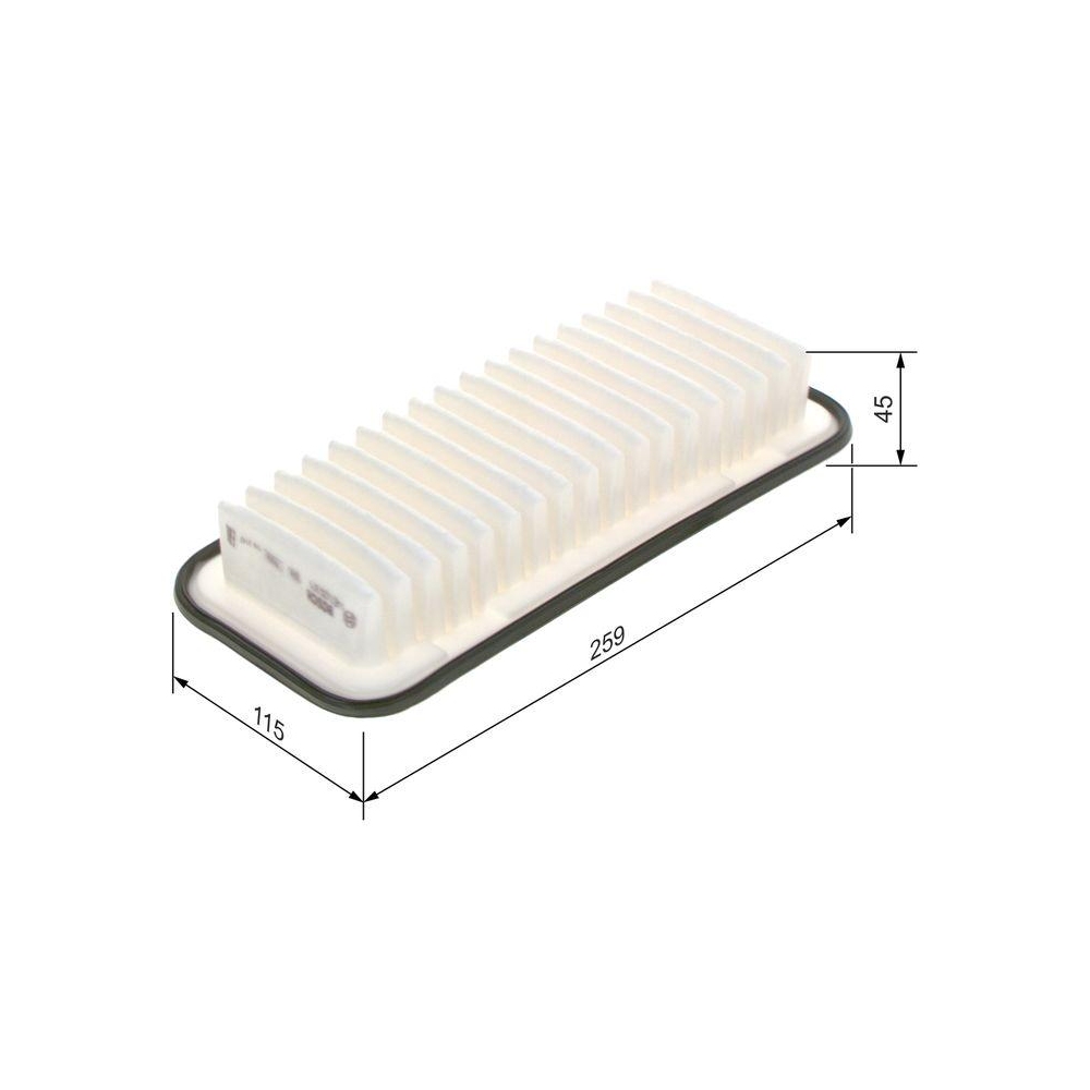 Luftfilter BOSCH 1 457 433 971 f&uuml;r CITRO&Euml;N DAIHATSU ISUZU PEUGEOT SUBARU TOYOTA
