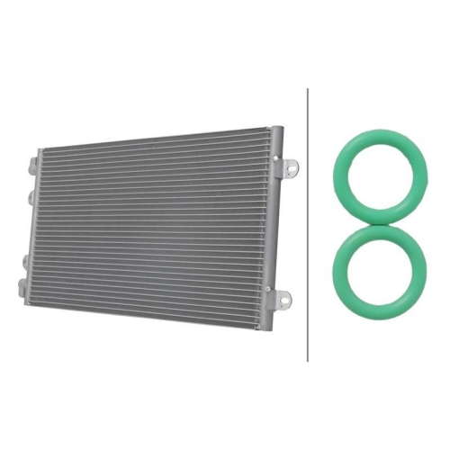 HELLA 8FC 366 222-871 Kondensator, Klimaanlage >>> Easy2Fit <<< f&uuml;r FIAT