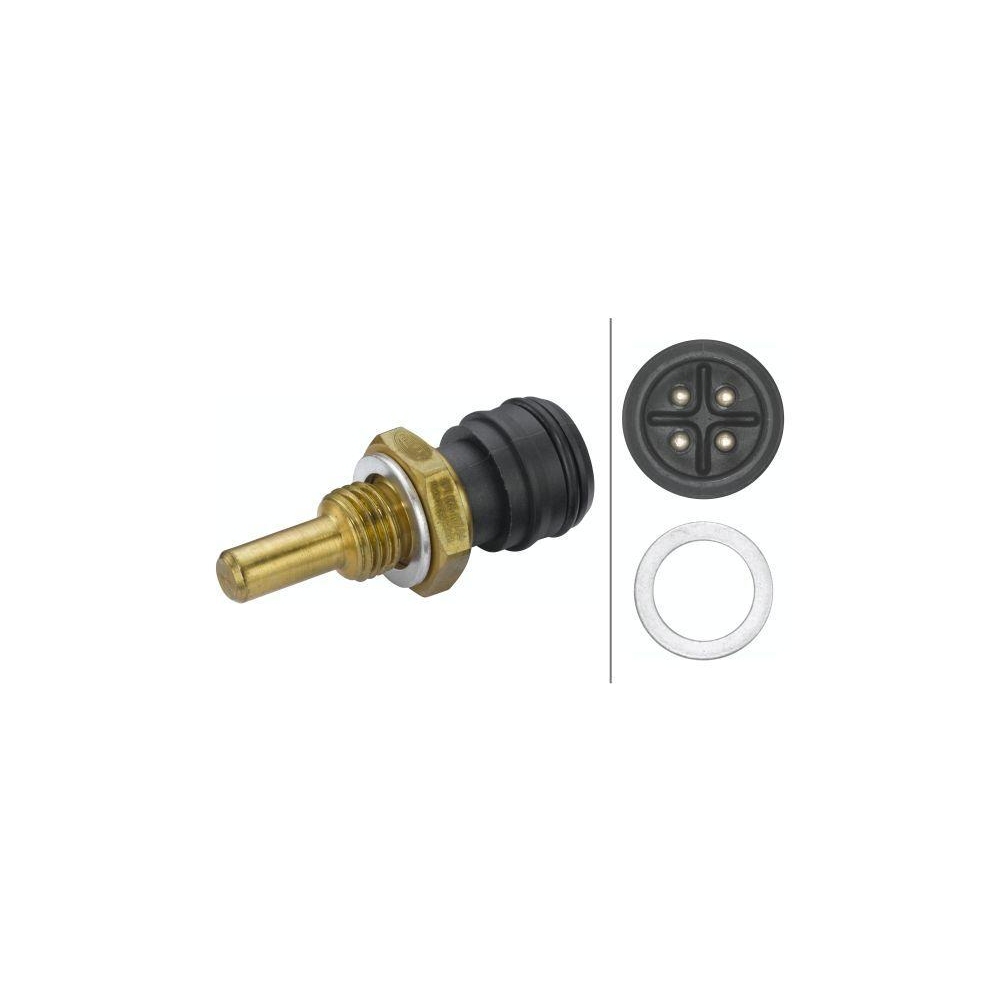 HELLA Sensor, Kühlmitteltemperatur 6PT 009 107-841 für MERCEDES-BENZ EVOBUS