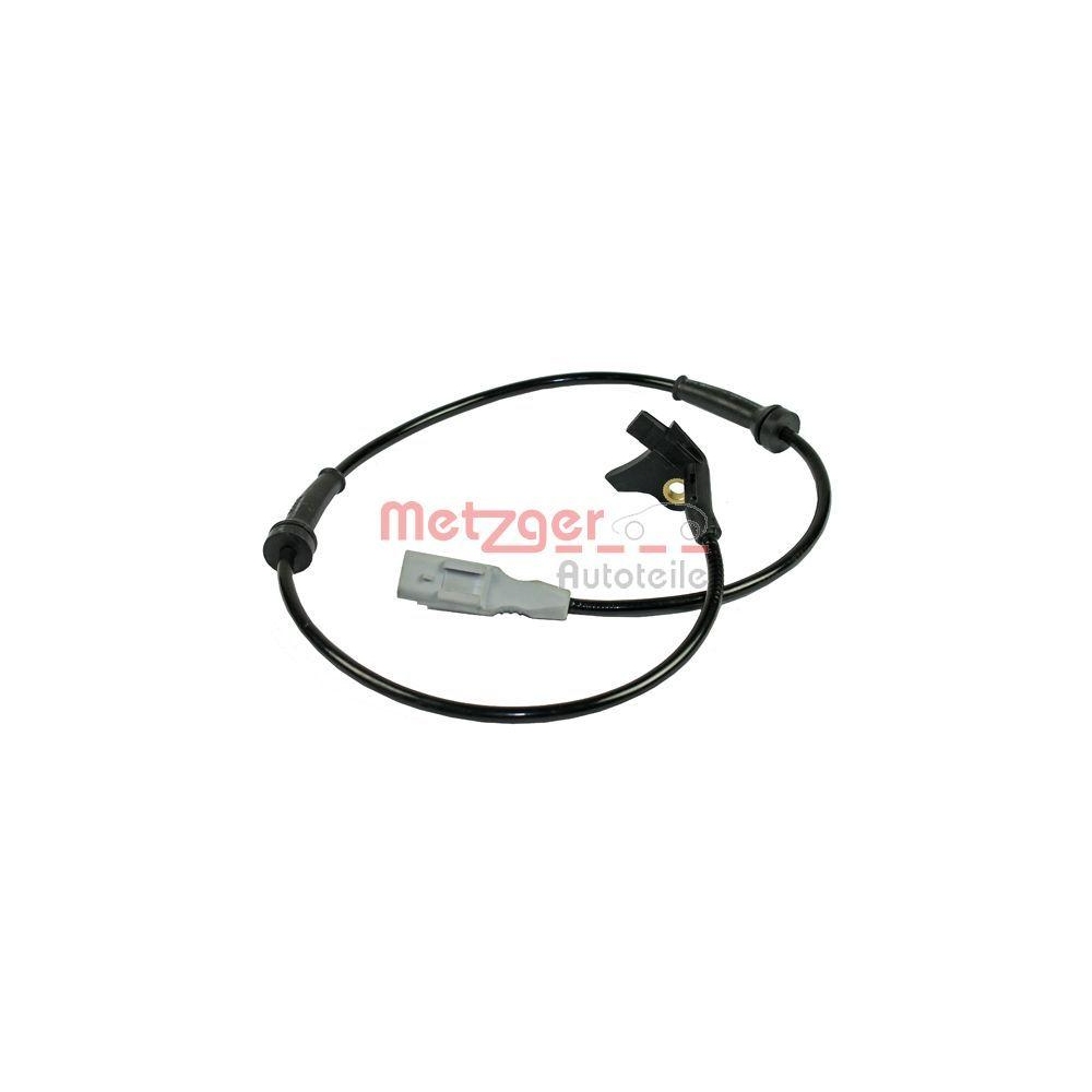 Sensor, Raddrehzahl METZGER 0900137 GREENPARTS f&uuml;r CITRO&Euml;N/PEUGEOT, Vorderachse