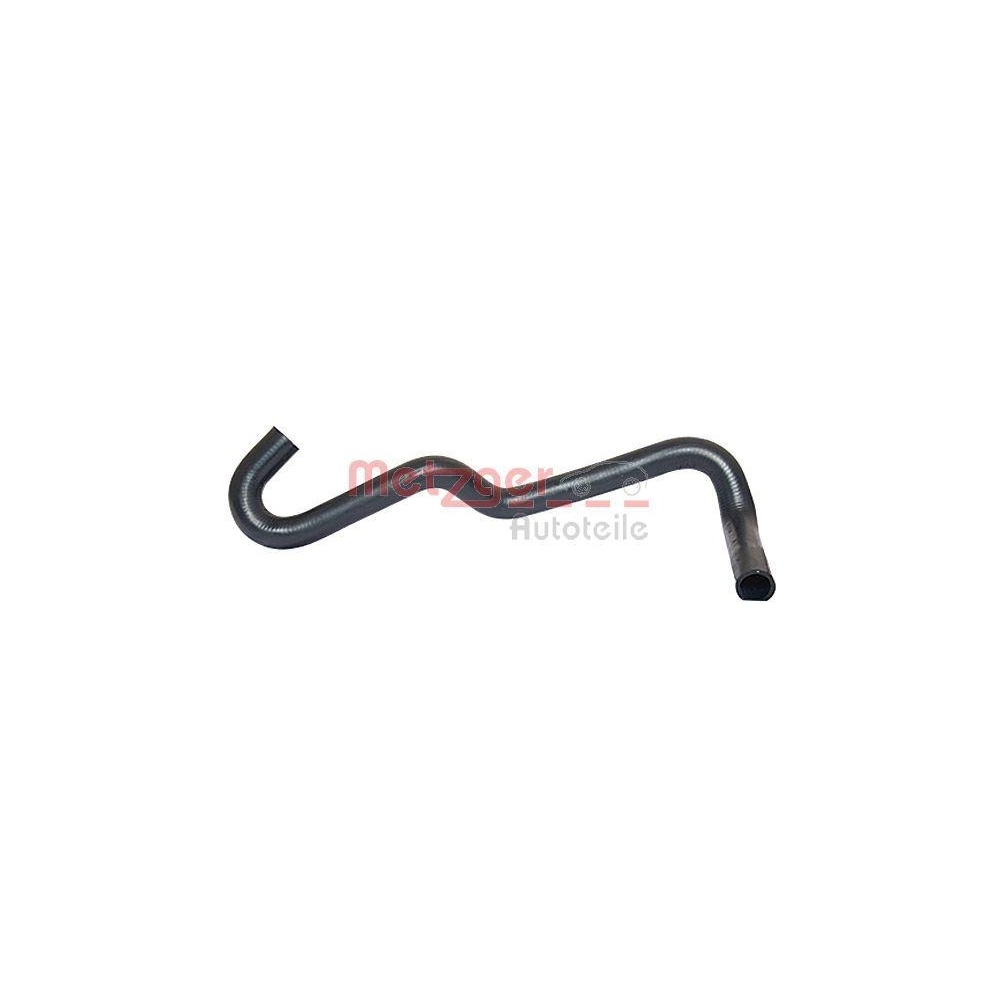 K&uuml;hlerschlauch METZGER 2420018 f&uuml;r DACIA, oben, f&uuml;r Fahrzeuge mit Klimaanlage