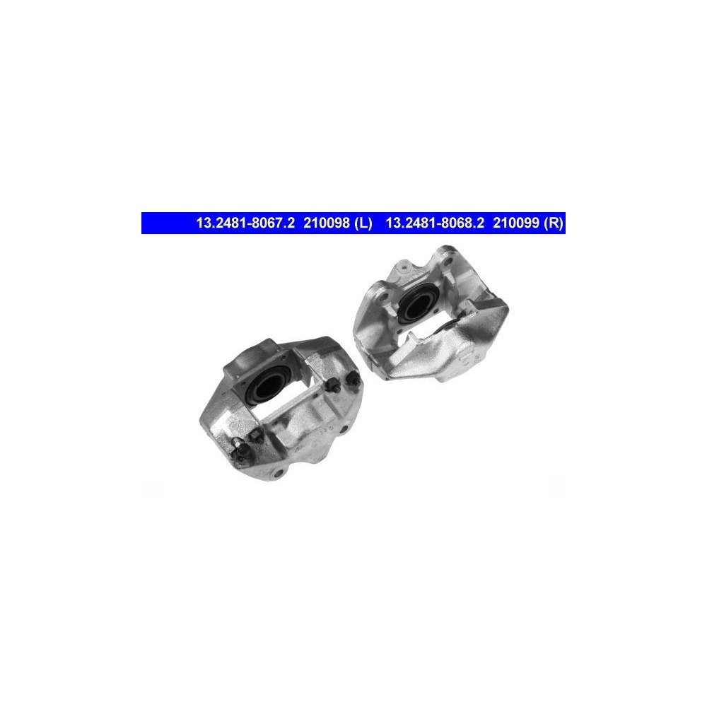 Bremssattel ATE 13.2481-8068.2 für, Vorderachse rechts
