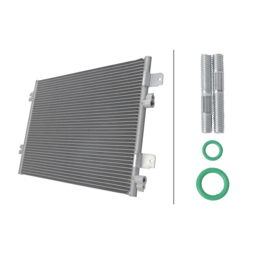 HELLA 8FC 366 222-721 Kondensator, Klimaanlage >>> Easy2Fit <<< f&uuml;r RENAULT