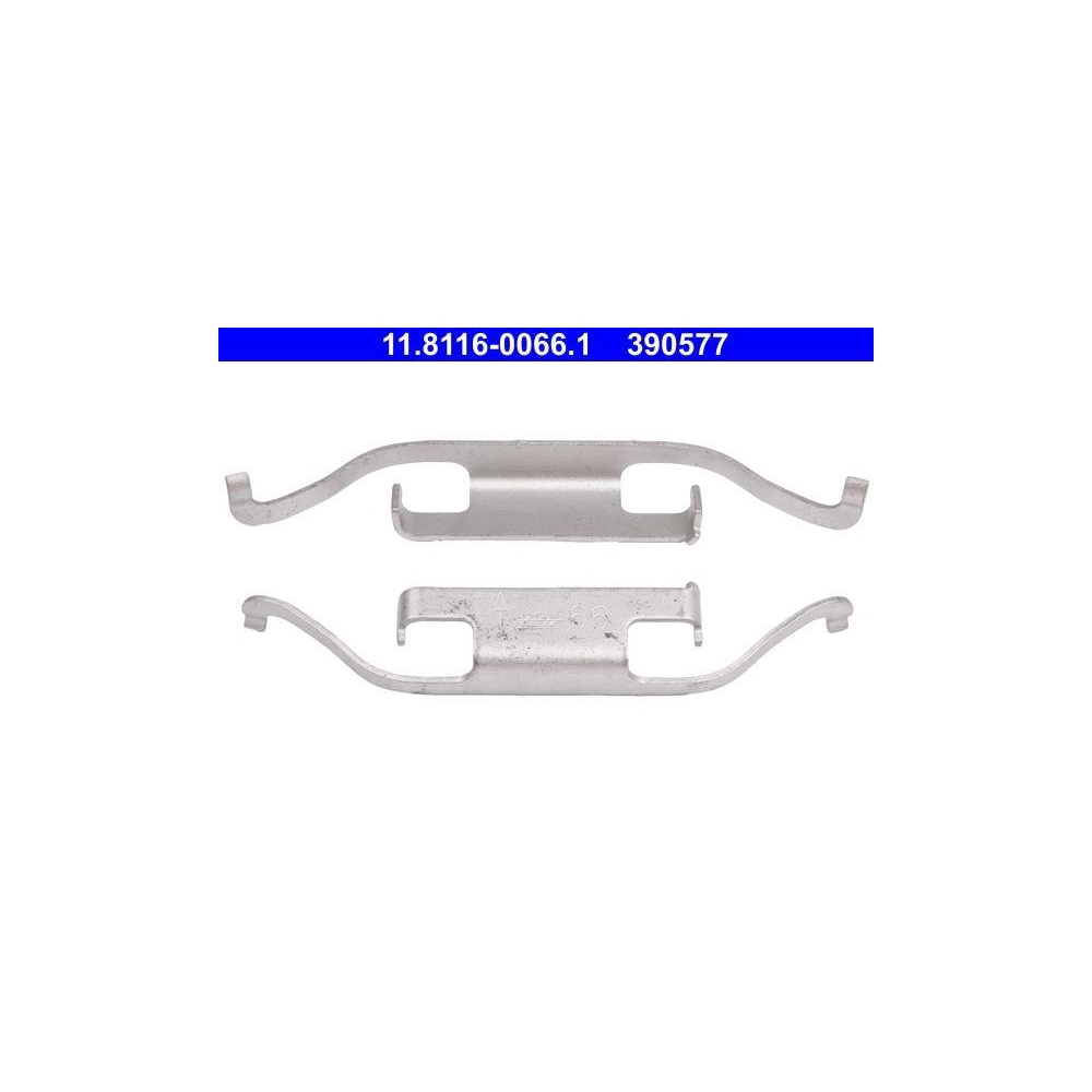 Feder, Bremssattel ATE 11.8116-0066.1 f&uuml;r BMW, Hinterachse