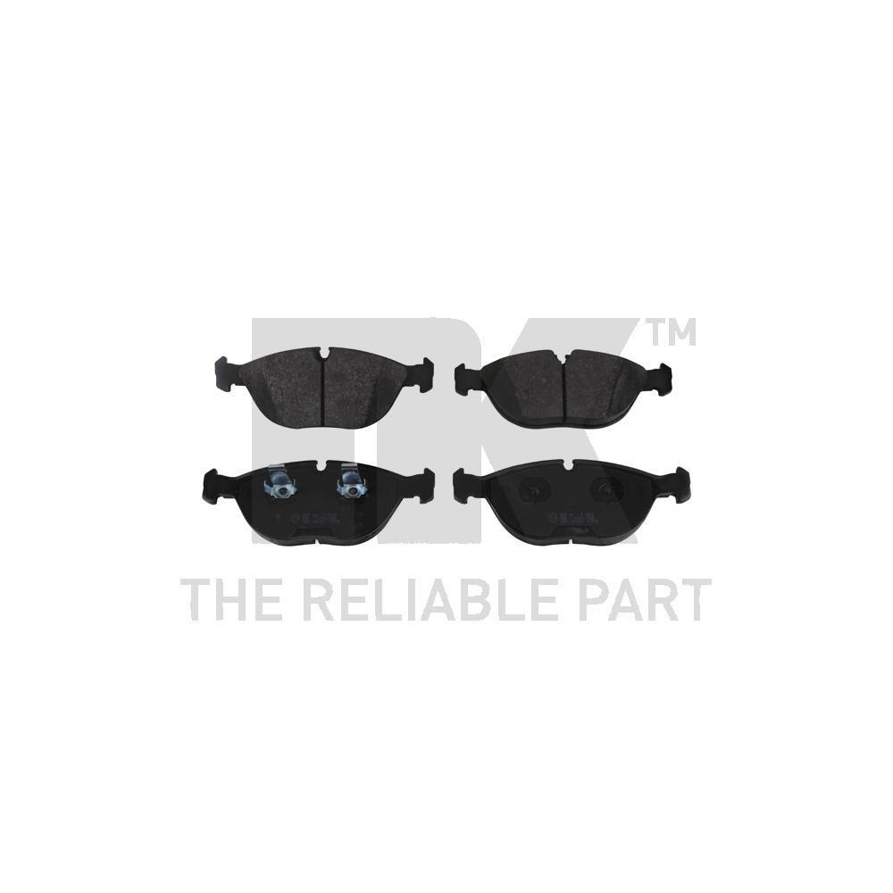 Bremsbelagsatz, Scheibenbremse NK 221521 f&uuml;r AUDI BMW CHRYSLER MERCEDES-BENZ VW