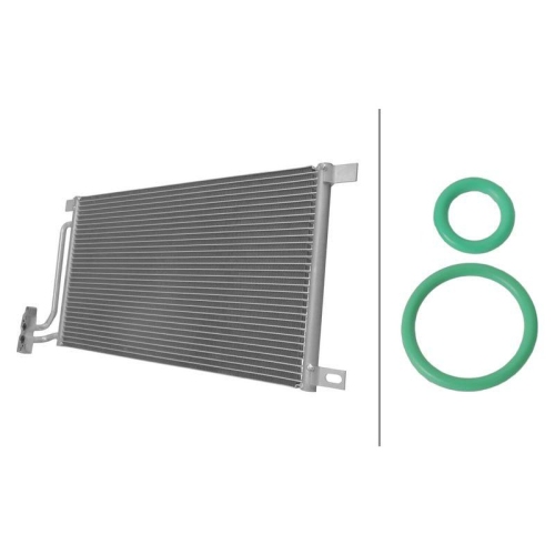 HELLA 8FC 366 222-921 Kondensator, Klimaanlage >>> Easy2Fit <<< f&uuml;r BMW