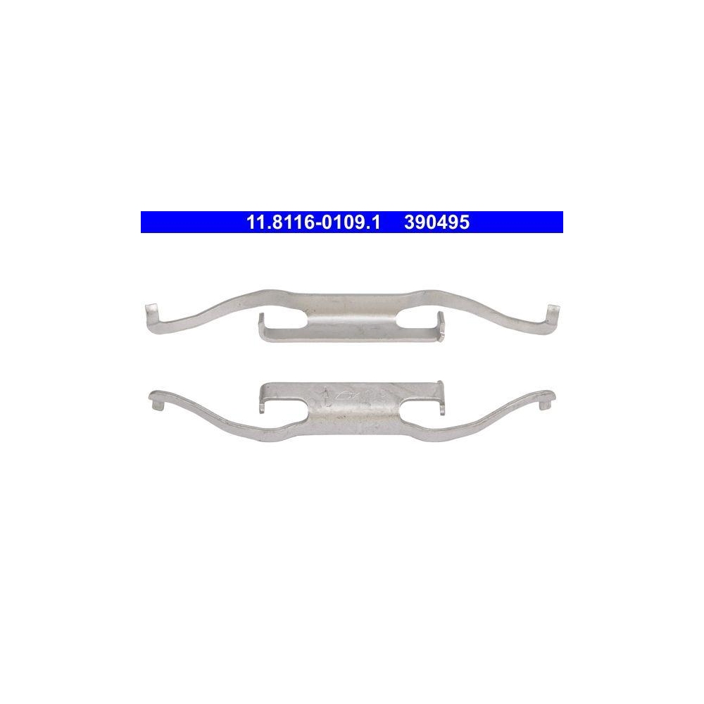Feder, Bremssattel ATE 11.8116-0109.1 f&uuml;r BMW, Vorderachse