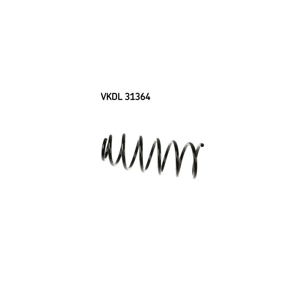 Fahrwerksfeder SKF VKDL 31364 f&uuml;r VW, Vorderachse, f&uuml;r Fahrzeuge mit Klimaanlage