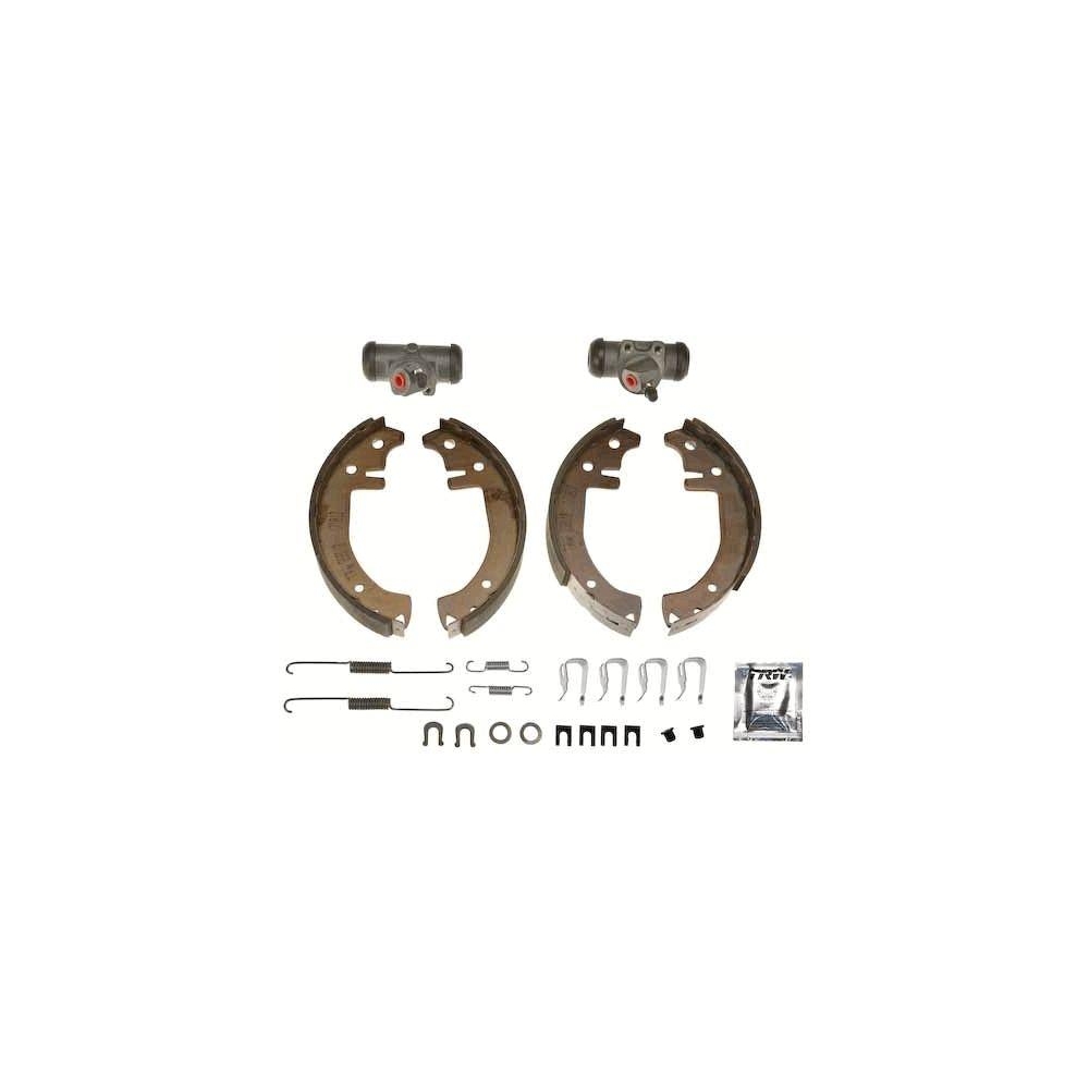 Bremsbackensatz TRW BK1007 Brake Kit für RENAULT, Vorderachse