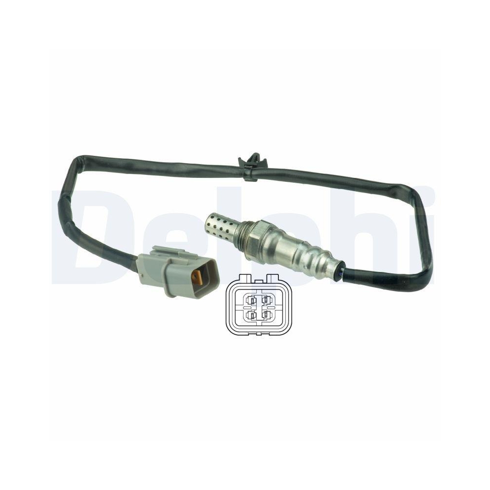 DELPHI ES20528-12B1 Lambdasonde f&uuml;r MITSUBISHI, rechts, vor Katalysator