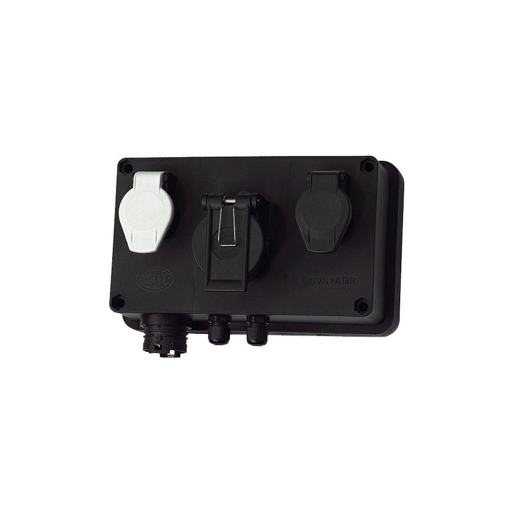 HELLA Kabelverbindungsdose 8JE 340 898-001 für DAF WIELTON, vorne