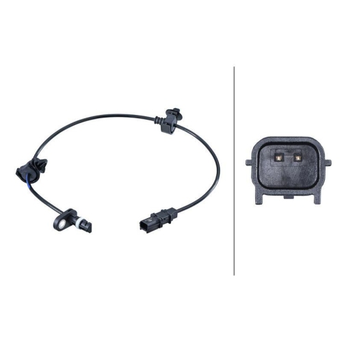 HELLA 6PU 358 251-201 Sensor, Raddrehzahl f&uuml;r HONDA, Hinterachse links