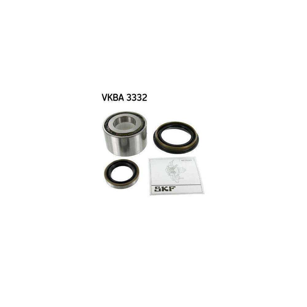 Radlagersatz SKF VKBA 3332 f&uuml;r NISSAN, Hinterachse