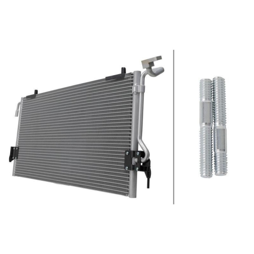HELLA 8FC 366 222-941 Kondensator, Klimaanlage >>> Easy2Fit <<< f&uuml;r CITRO&Euml;N