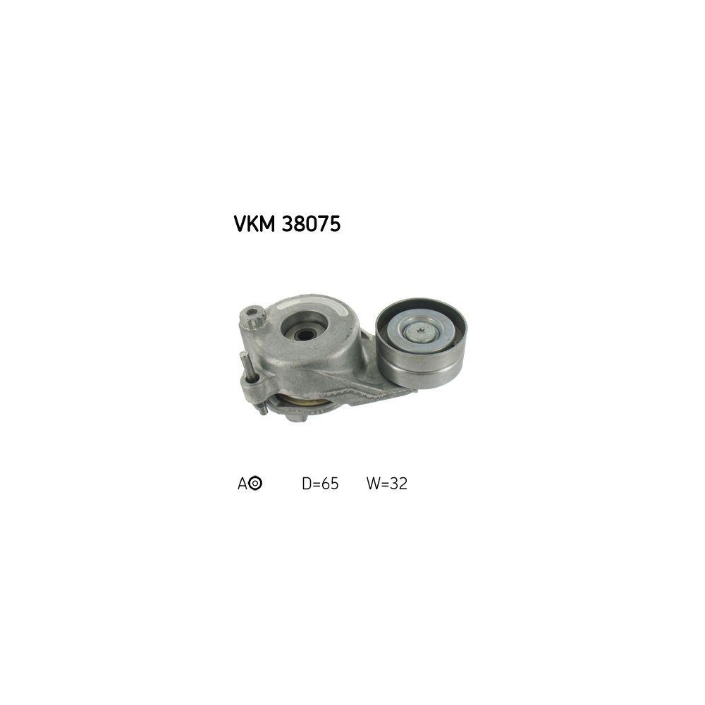 Riemenspanner, Keilrippenriemen SKF VKM 38075 f&uuml;r MERCEDES-BENZ, rechts unten