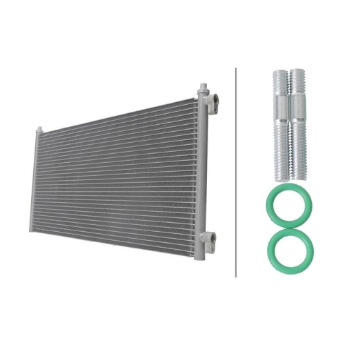 HELLA 8FC 366 222-801 Kondensator, Klimaanlage >>> Easy2Fit <<< f&uuml;r FIAT