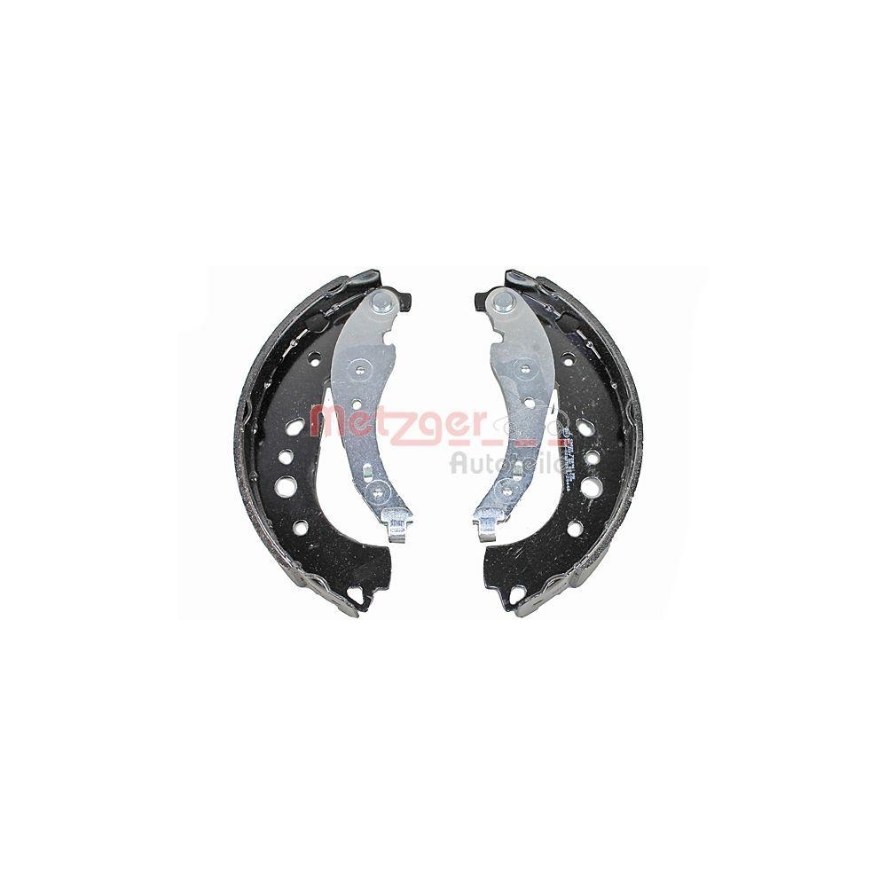 Bremsbackensatz METZGER MG 166 GREENPARTS f&uuml;r RENAULT SMART, Hinterachse