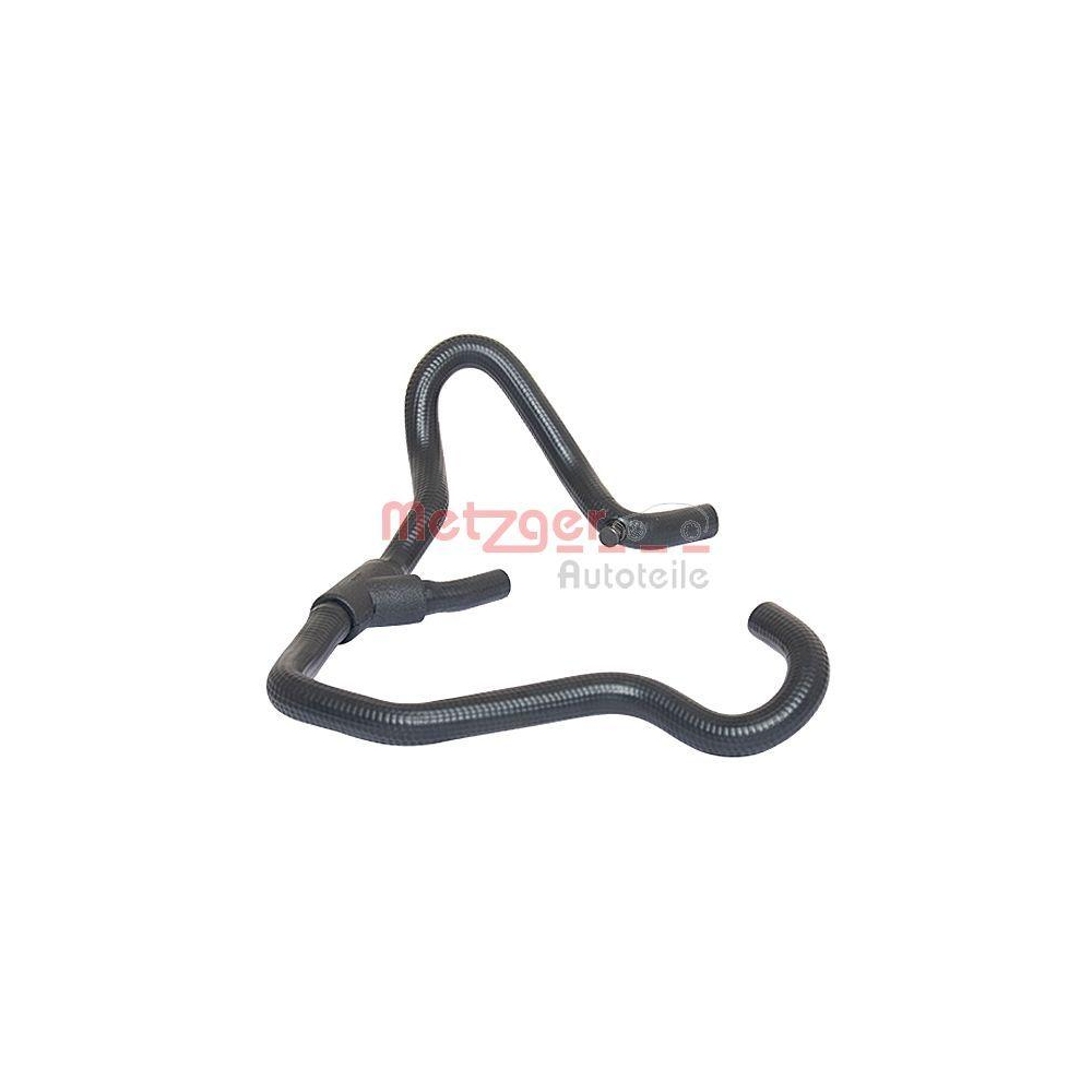 K&uuml;hlerschlauch METZGER 2420026 f&uuml;r DACIA, f&uuml;r Fahrzeuge ohne Klimaautomatik