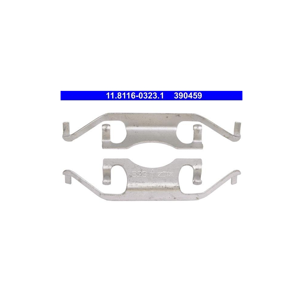 Feder, Bremssattel ATE 11.8116-0323.1 f&uuml;r MERCEDES-BENZ, Hinterachse