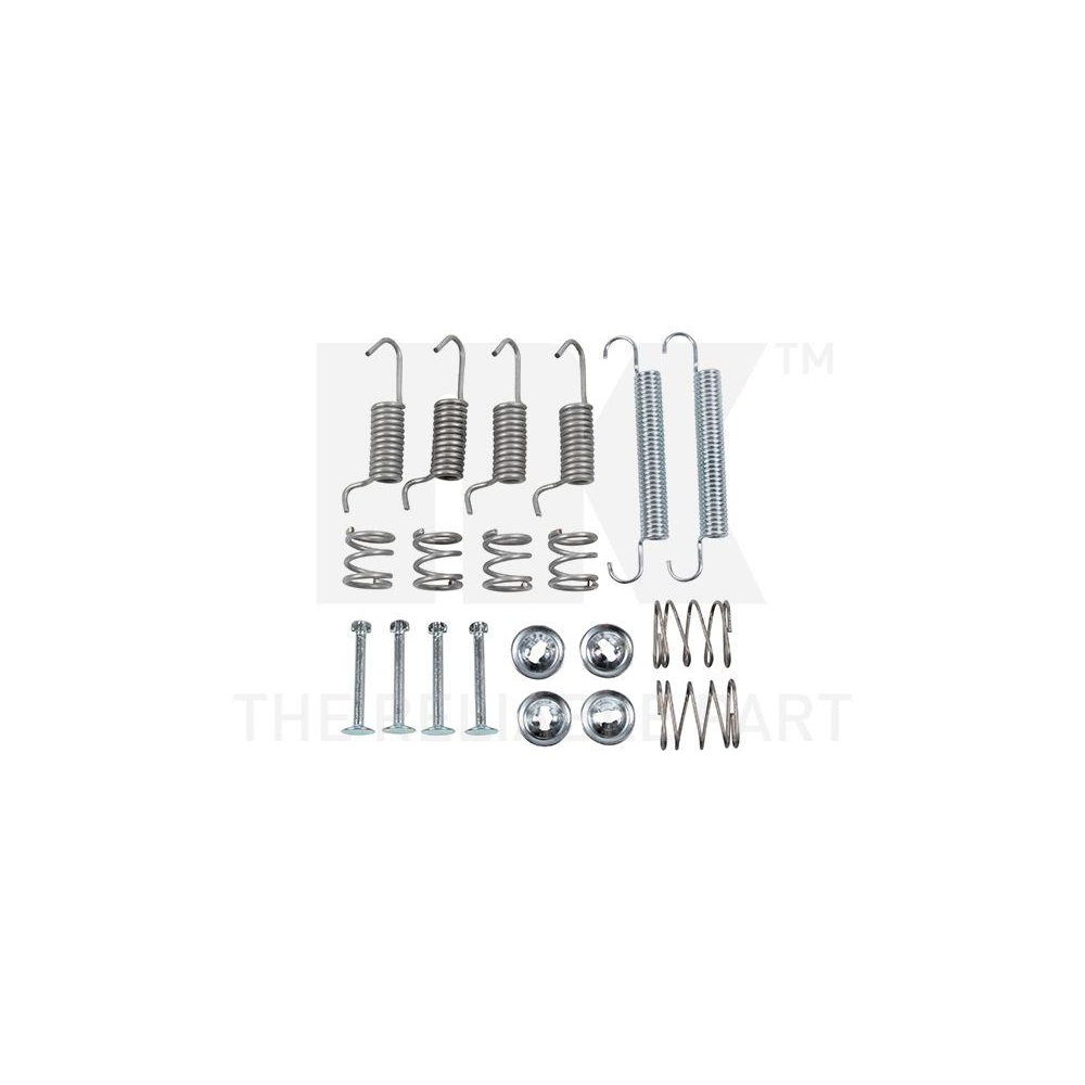 Zubeh&ouml;rsatz, Feststellbremsbacken NK 7934899 f&uuml;r HYUNDAI KIA, Hinterachse