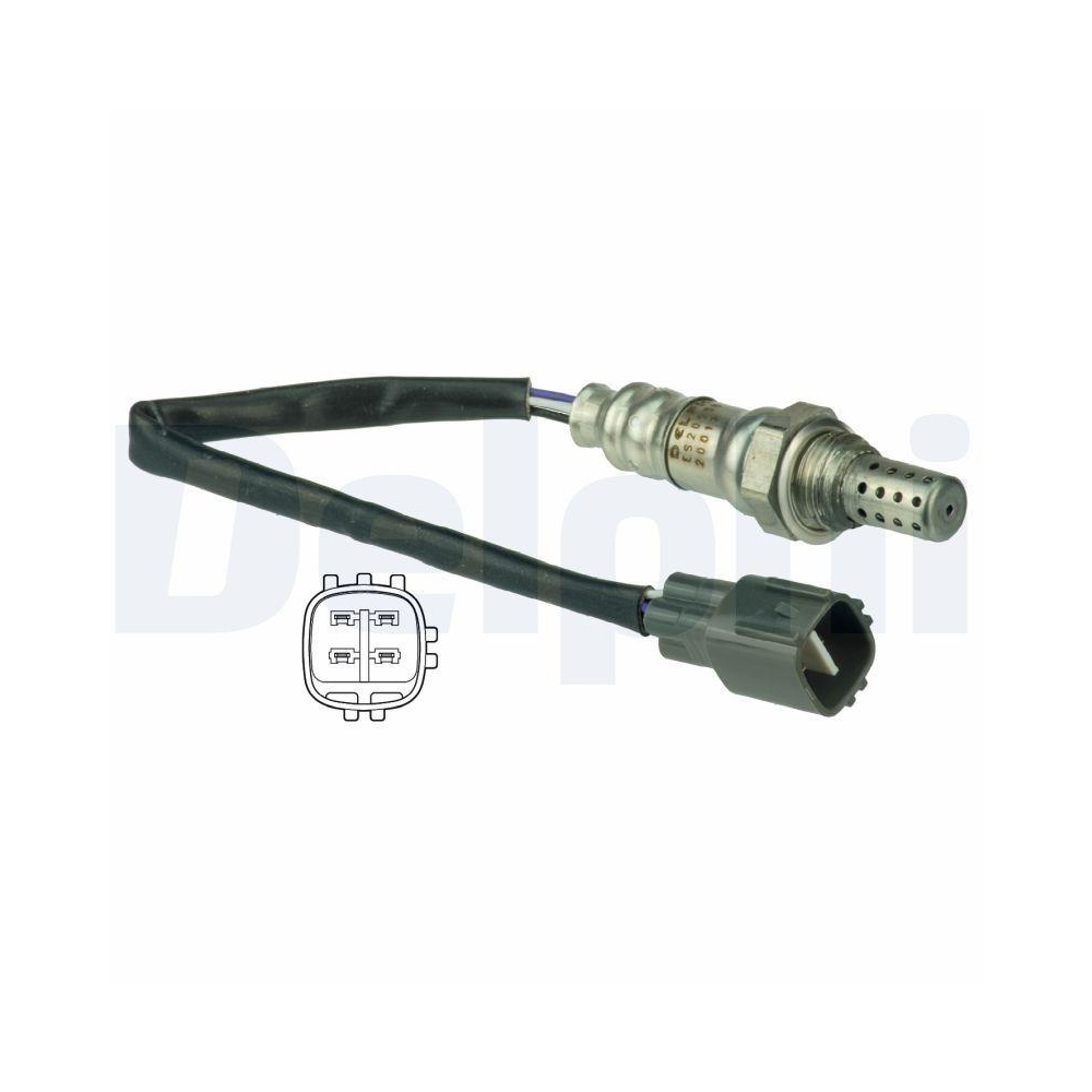 DELPHI ES20558-12B1 Lambdasonde f&uuml;r CITRO&Euml;N PEUGEOT TOYOTA, nach Katalysator