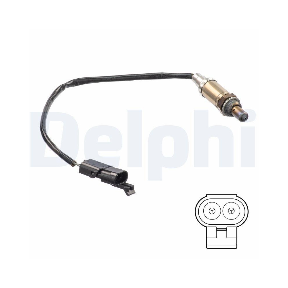 DELPHI ES21337-12B1 Lambdasonde f&uuml;r DAEWOO, vor Katalysator