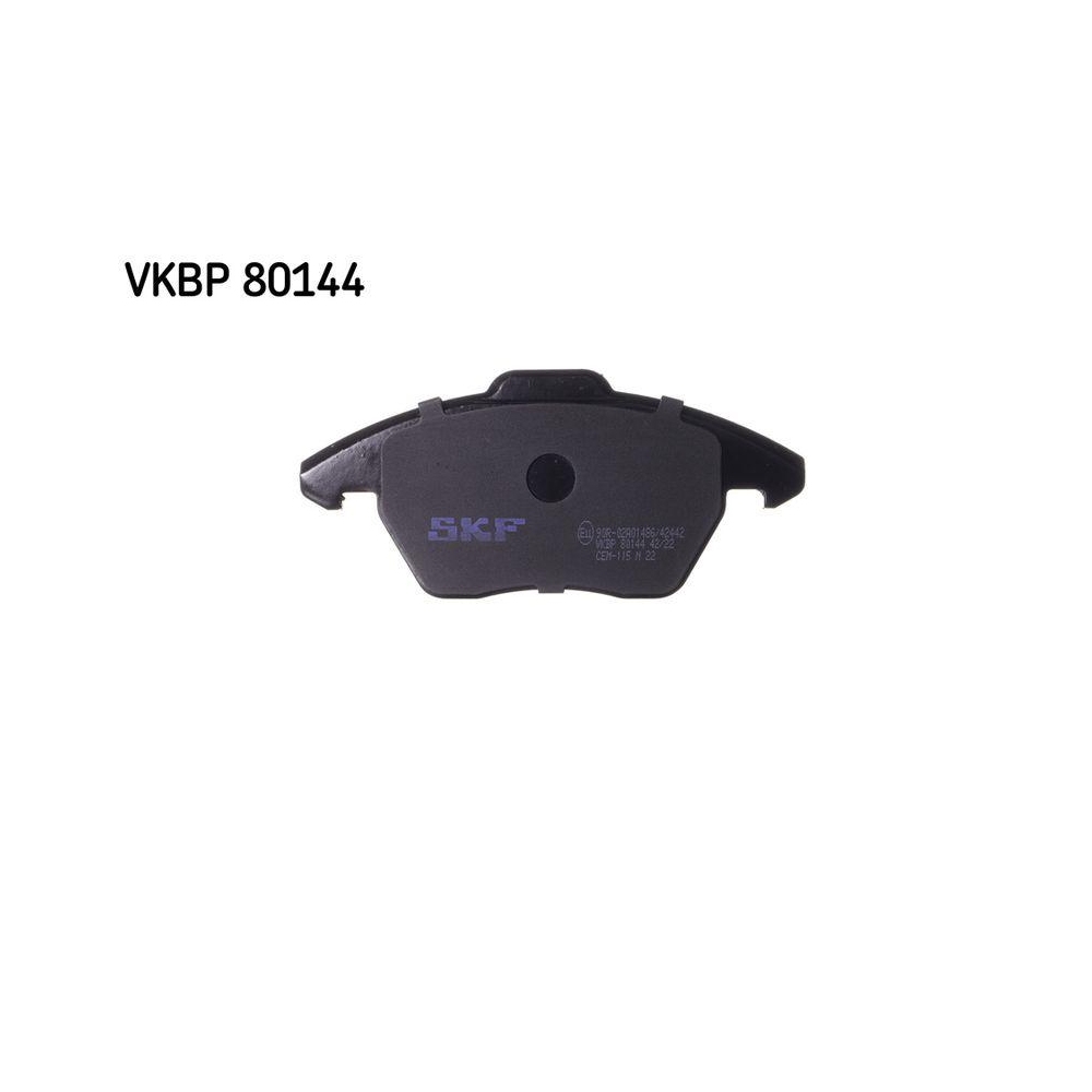 Bremsbelagsatz, Scheibenbremse SKF VKBP 80144 f&uuml;r AUDI SEAT SKODA VAUXHALL VW