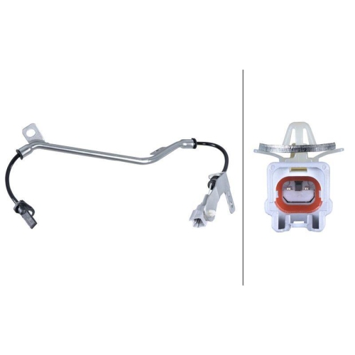 HELLA 6PU 358 251-851 Sensor, Raddrehzahl f&uuml;r SUBARU, Hinterachse links