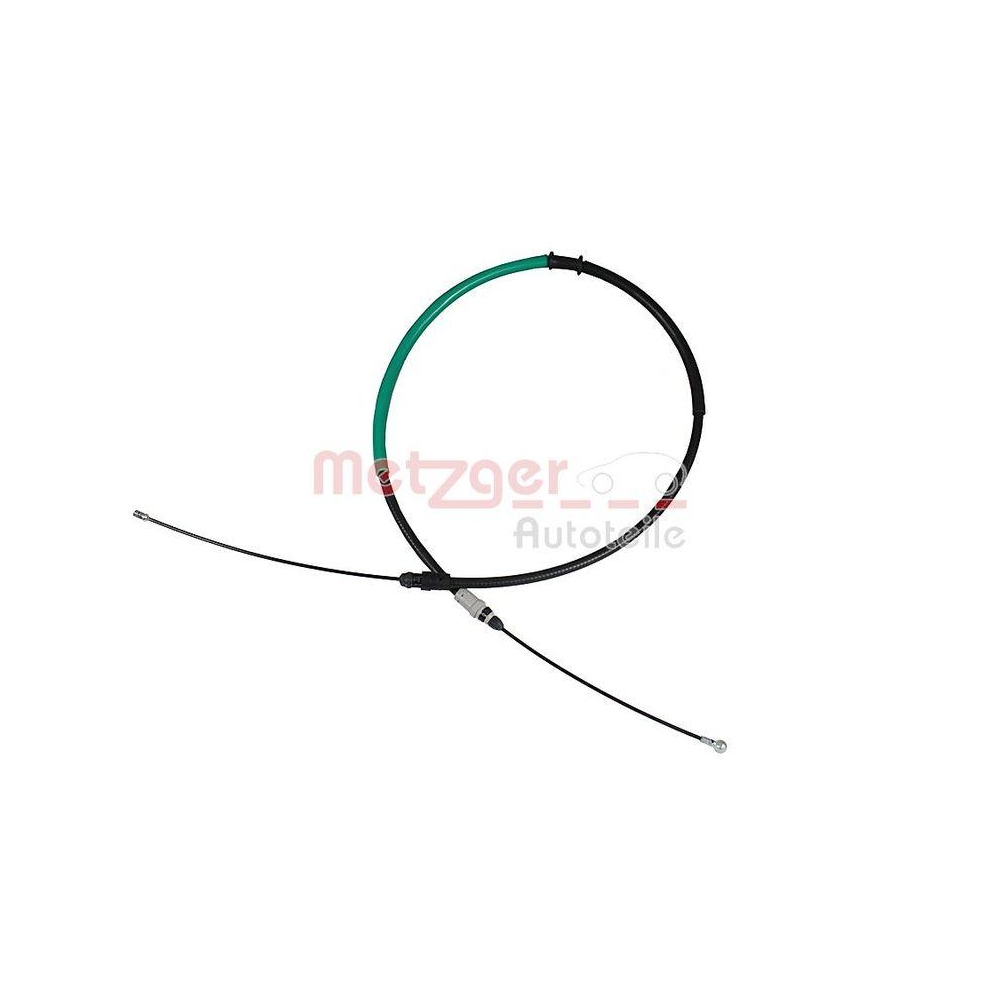 Seilzug, Feststellbremse METZGER 10.6857 f&uuml;r OPEL RENAULT GENERAL MOTORS
