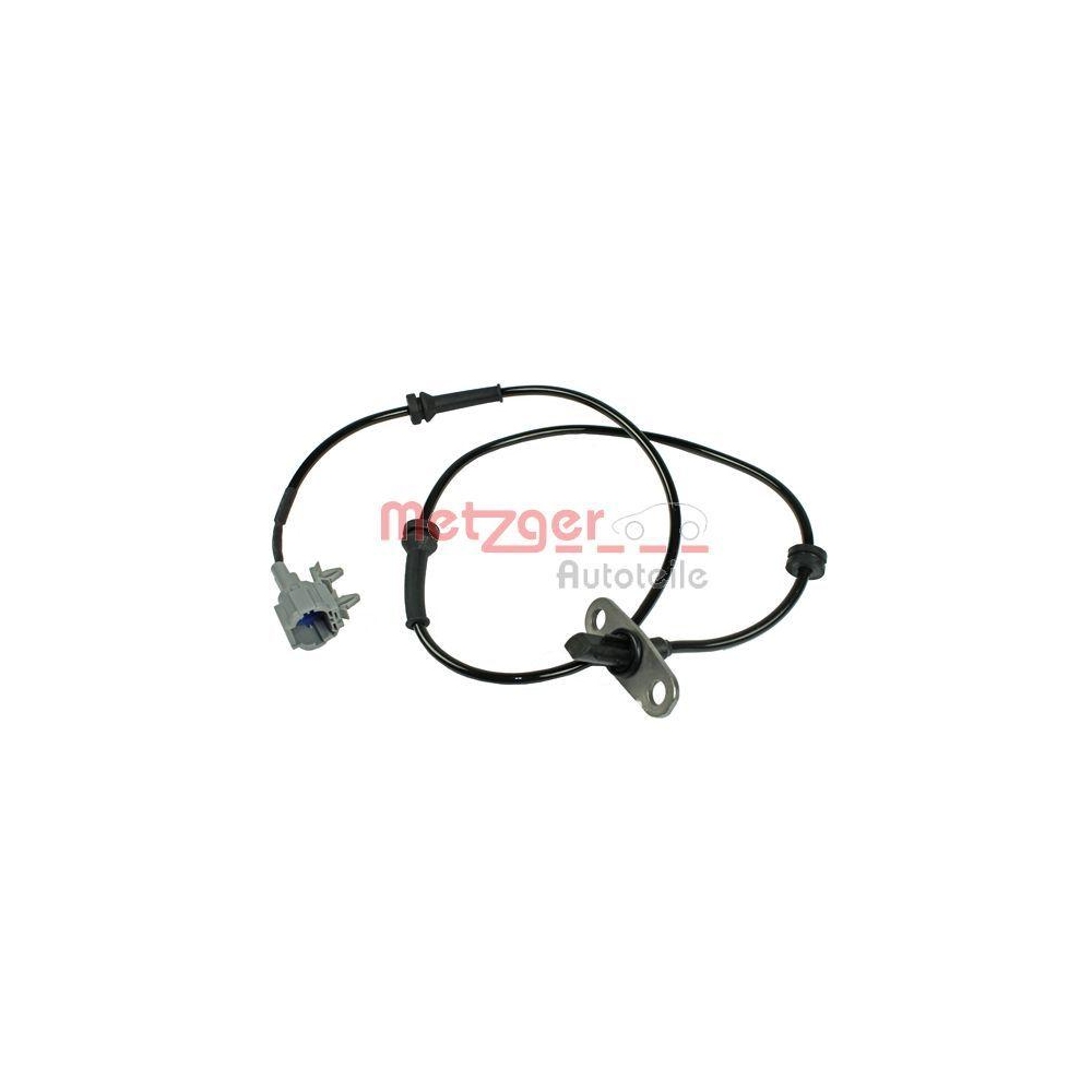 Sensor, Raddrehzahl METZGER 0900149 f&uuml;r NISSAN, Hinterachse rechts