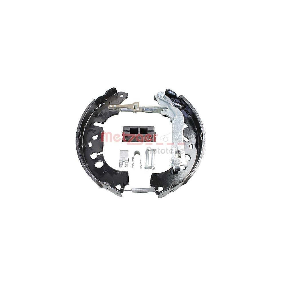 Bremsbackensatz METZGER MG 201V f&uuml;r FIAT OPEL, Hinterachse