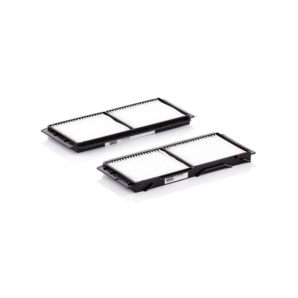 Filter, Innenraumluft MANN-FILTER CU 26 008-2 für MAZDA, unter der Mittelkonsole