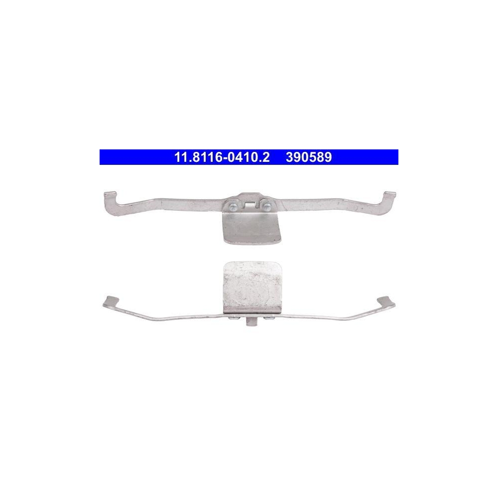 Feder, Bremssattel ATE 11.8116-0410.2 für OPEL SAAB SKODA VAUXHALL VAG