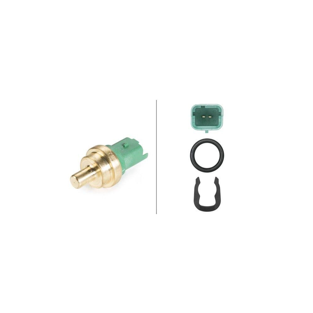 HELLA Sensor, Kühlmitteltemperatur 6PT 009 309-391 für BMW CITROËN FIAT FORD