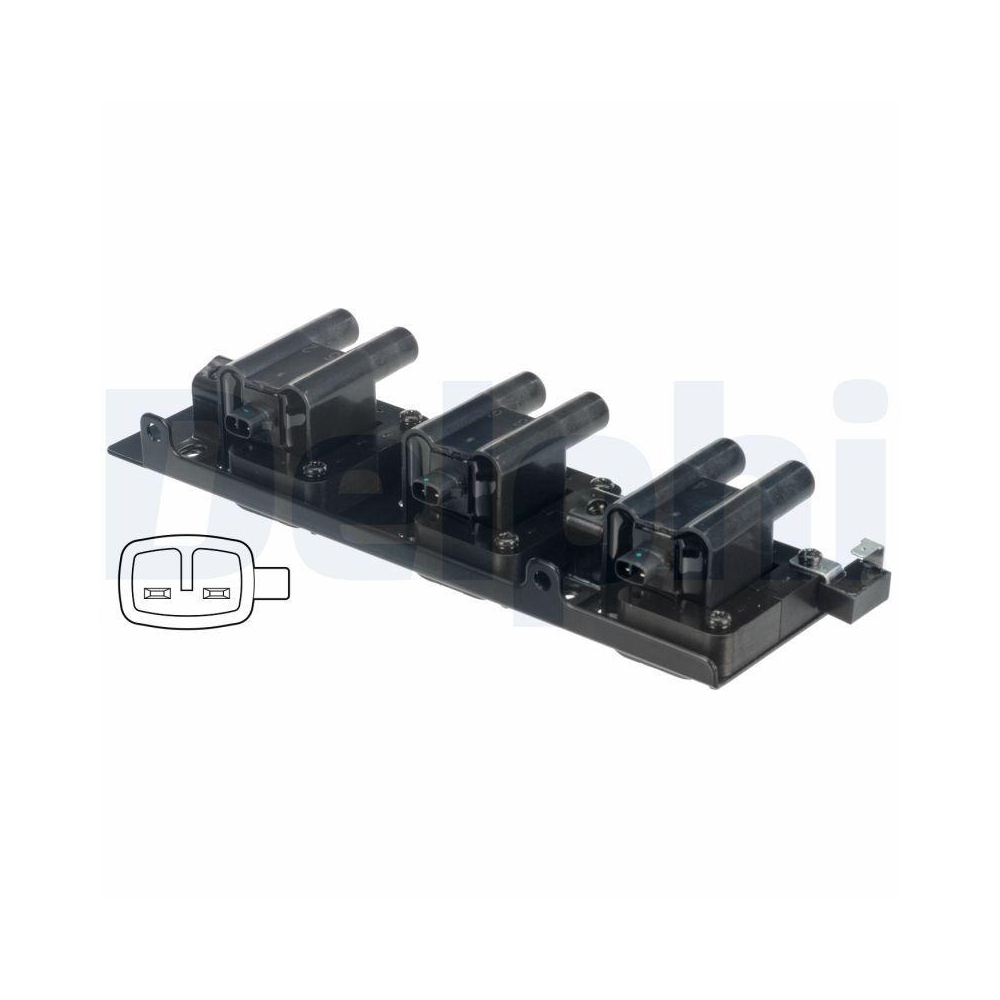 DELPHI GN10464-12B1 Z&uuml;ndspule f&uuml;r KIA