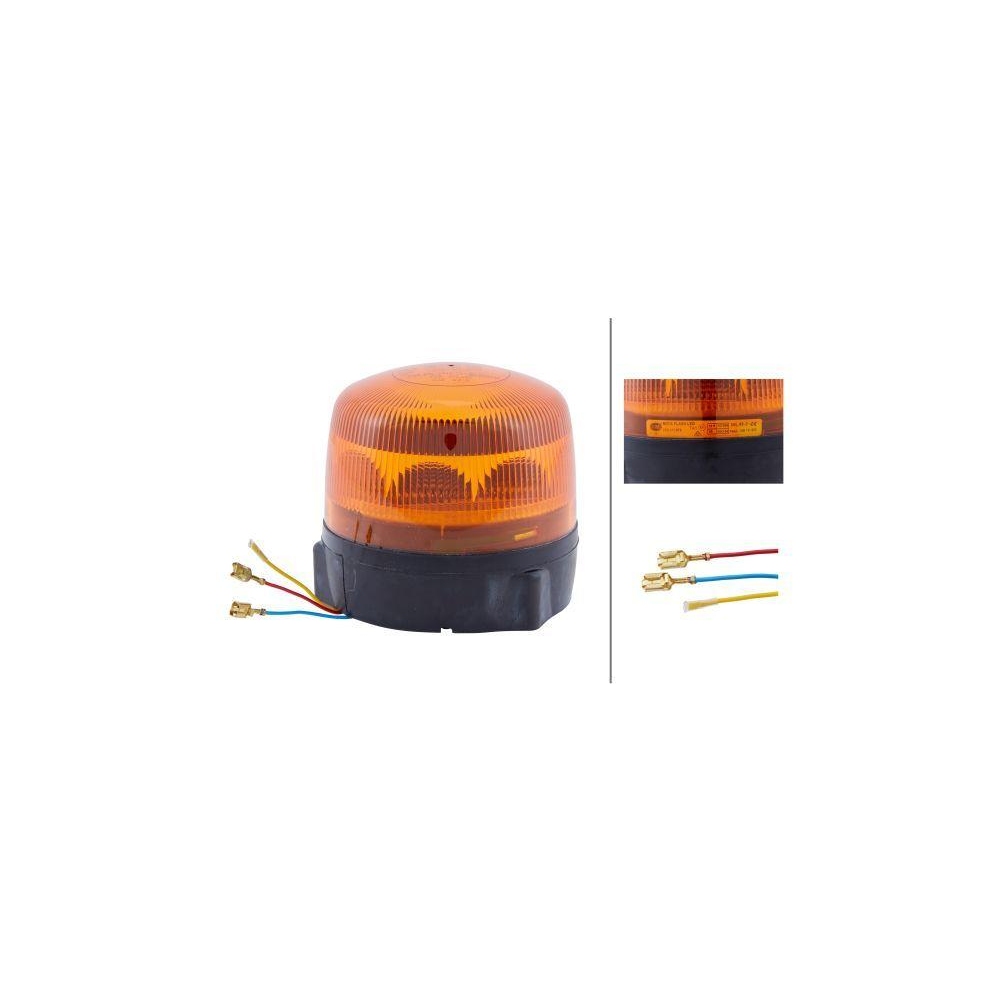 HELLA Blitz-Kennleuchte 2XD 012 878-001 Rota LED für