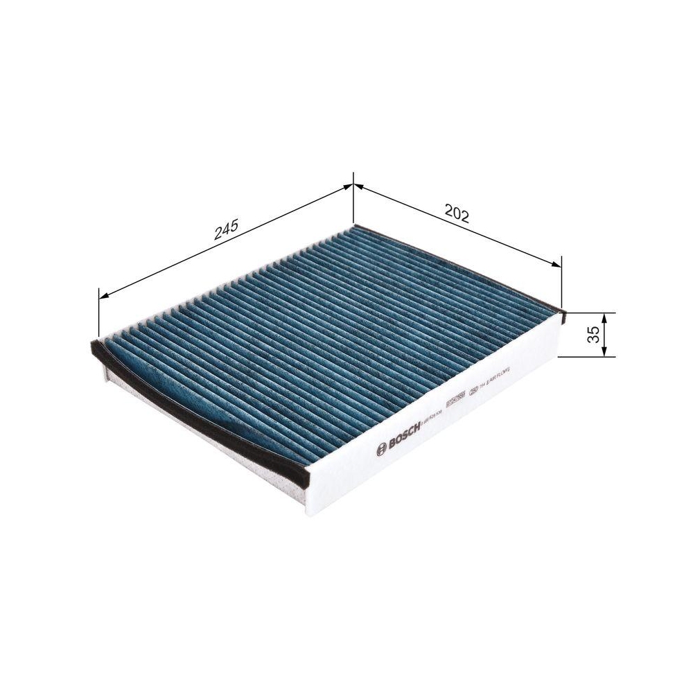 Filter, Innenraumluft BOSCH 0 986 628 538 FILTER+ für FORD VOLVO