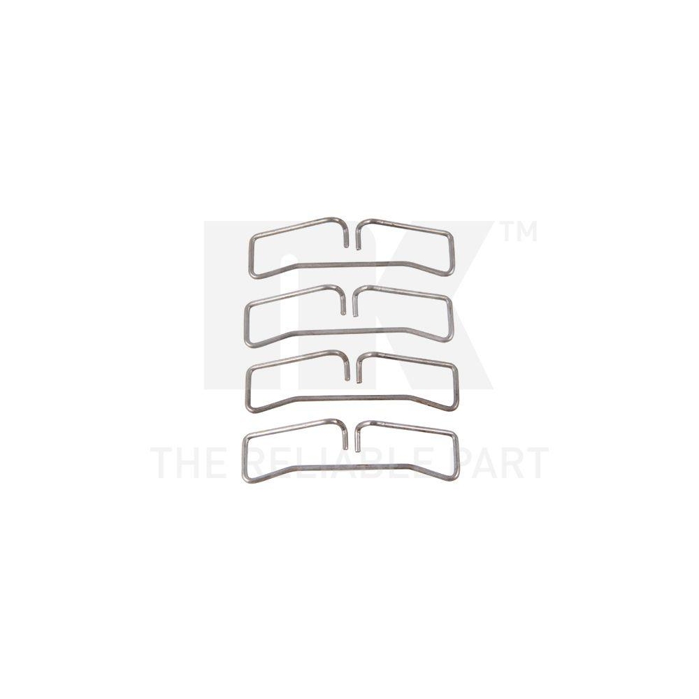 Zubeh&ouml;rsatz, Scheibenbremsbelag NK 7935691 f&uuml;r, Vorderachse