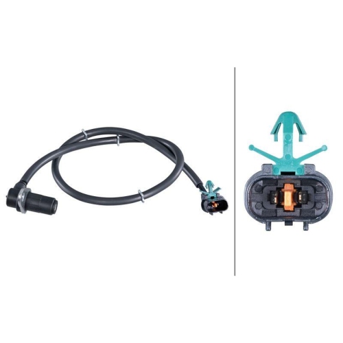 HELLA 6PU 358 268-911 Sensor, Raddrehzahl f&uuml;r MITSUBISHI, Hinterachse links