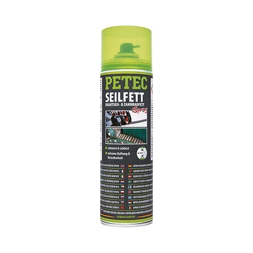Seilfett PETEC 71650 SEILFETT DRAHTSEIL- & ZAHNRADFETT SPRAY f&uuml;r