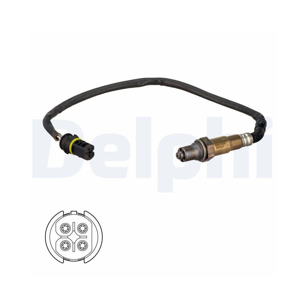 DELPHI ES21344-12B1 Lambdasonde f&uuml;r SMART, vor Katalysator