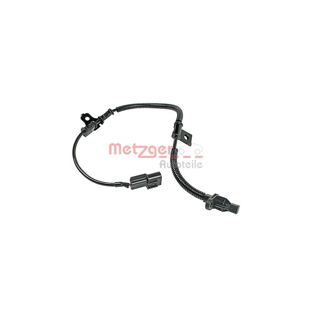 Sensor, Raddrehzahl METZGER 0900154 f&uuml;r KIA IKA, Vorderachse rechts