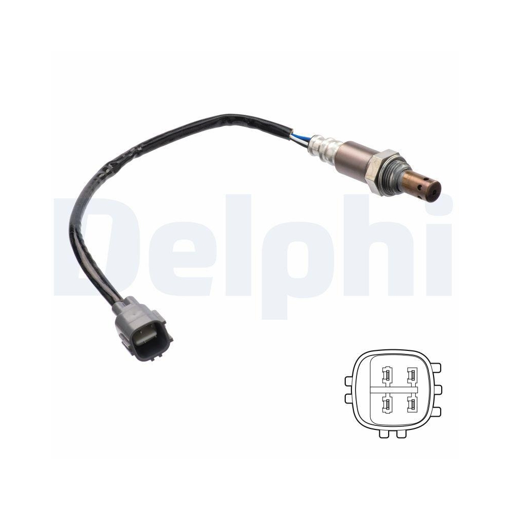 DELPHI ES21346-12B1 Lambdasonde f&uuml;r TOYOTA, vor Katalysator