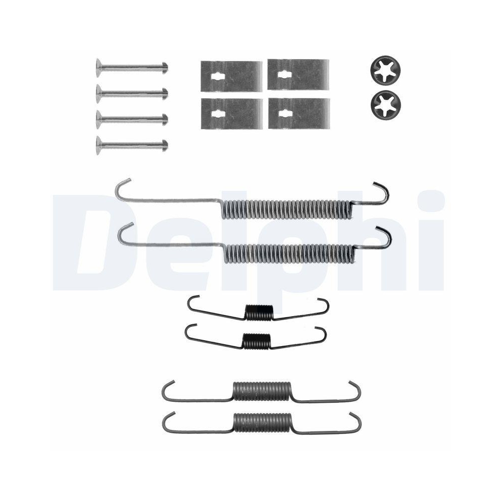 DELPHI LY1337 Zubeh&ouml;rsatz, Bremsbacken f&uuml;r SUZUKI, Hinterachse